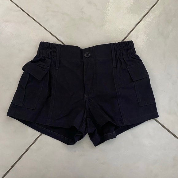 Low Waist Mini Cargo Shorts - Picture 3 of 4